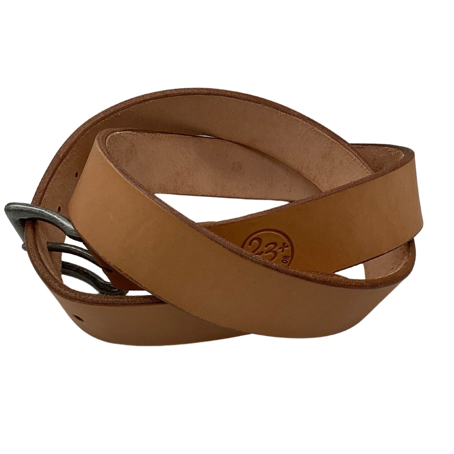 11/13oz Hermann Oak Belt with Oil Finish & Edge Treatment