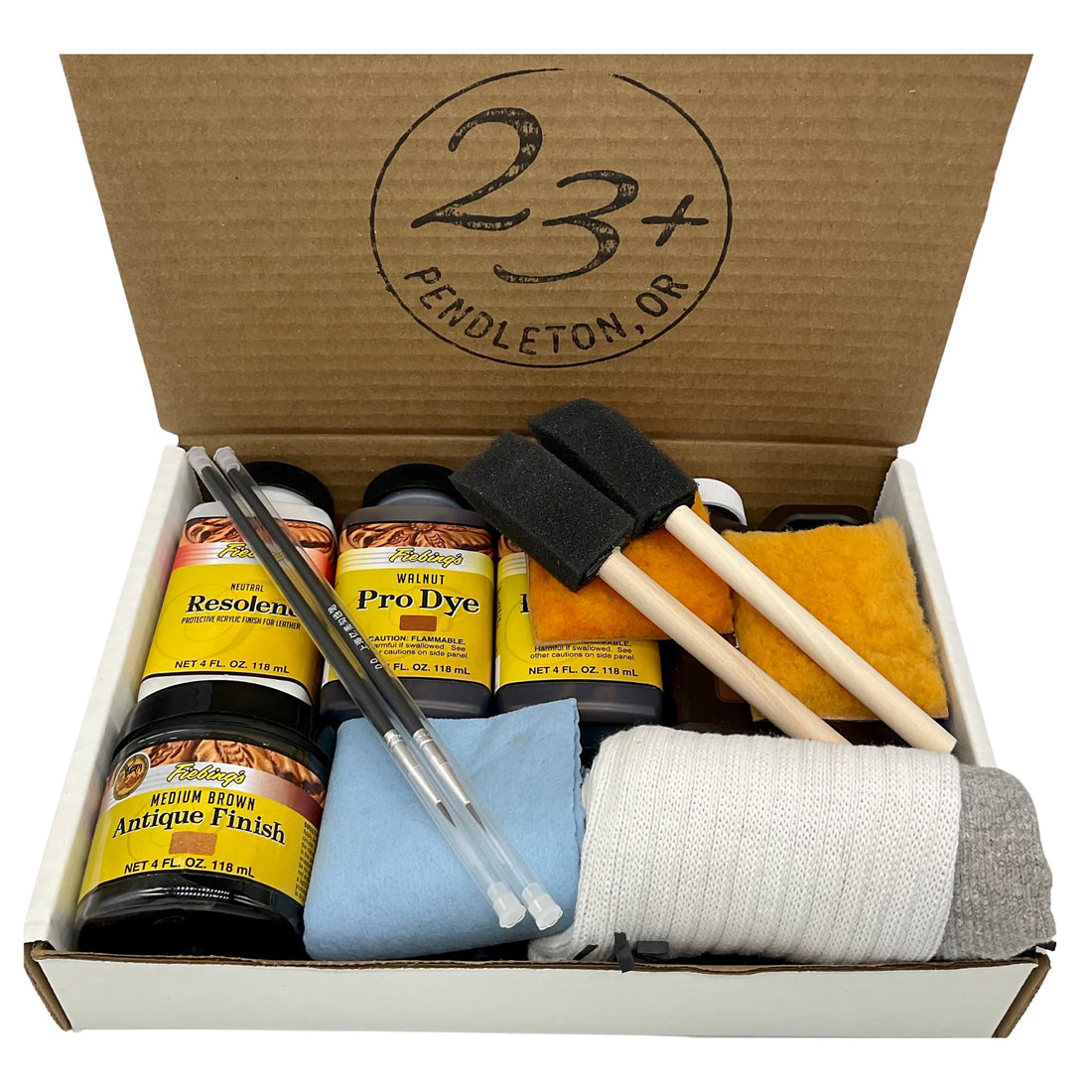 Leather Color & Finish Starters Kit