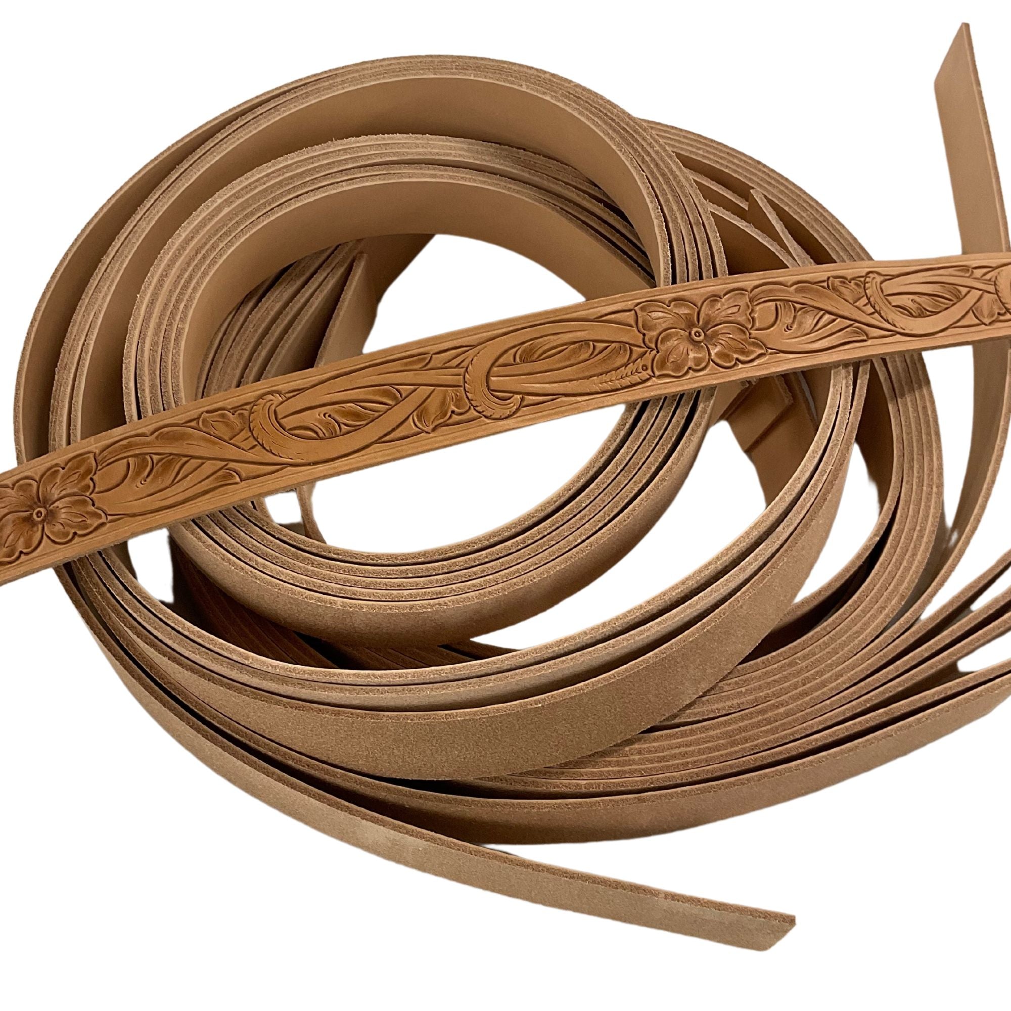 Belt Blank - 8/9oz Hermann Oak Leather 1 1/2" Width