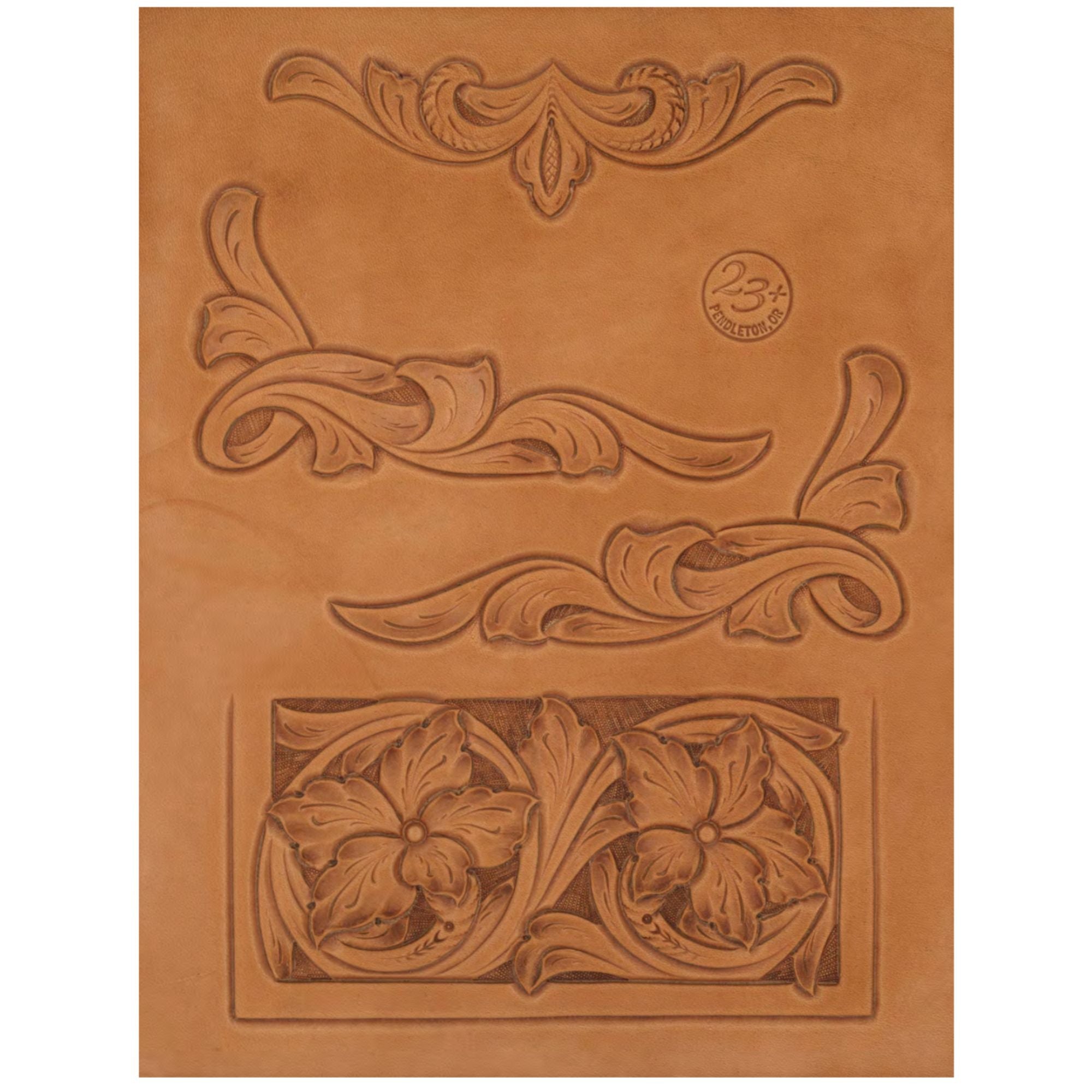 Leather Tooling Pattern Book by Joe Meling - Vol 1