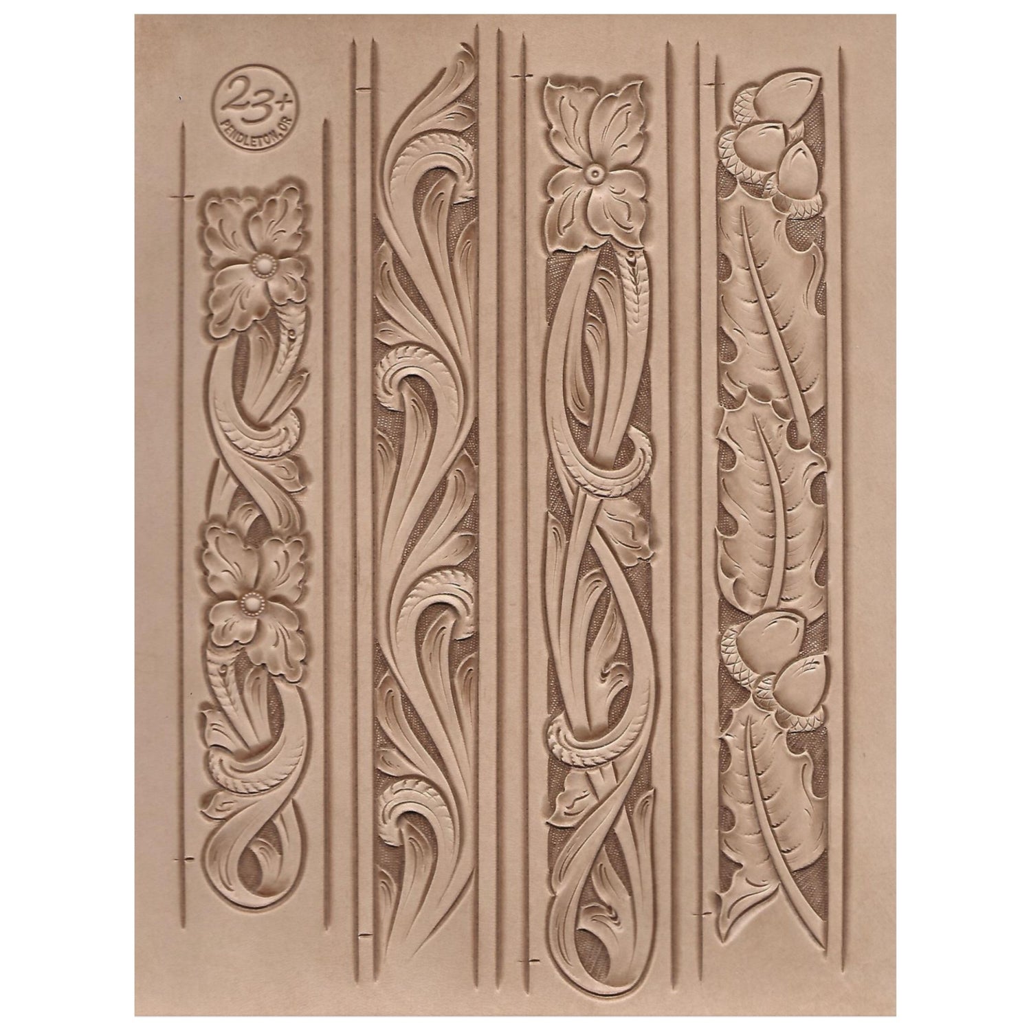 Leather Tooling Pattern Book By Joe Meling - Vol 3