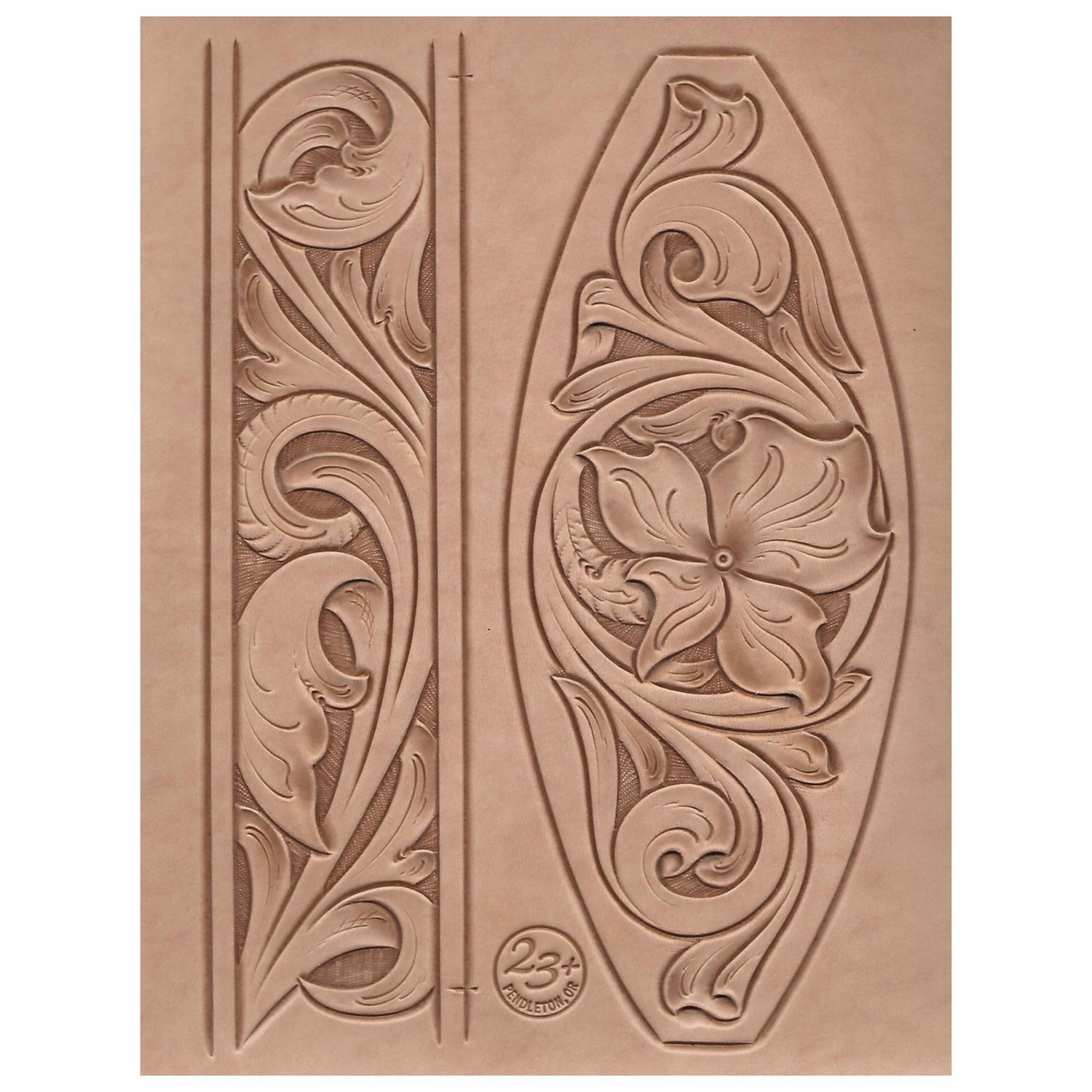Leather Tooling Pattern Book By Joe Meling - Vol 3