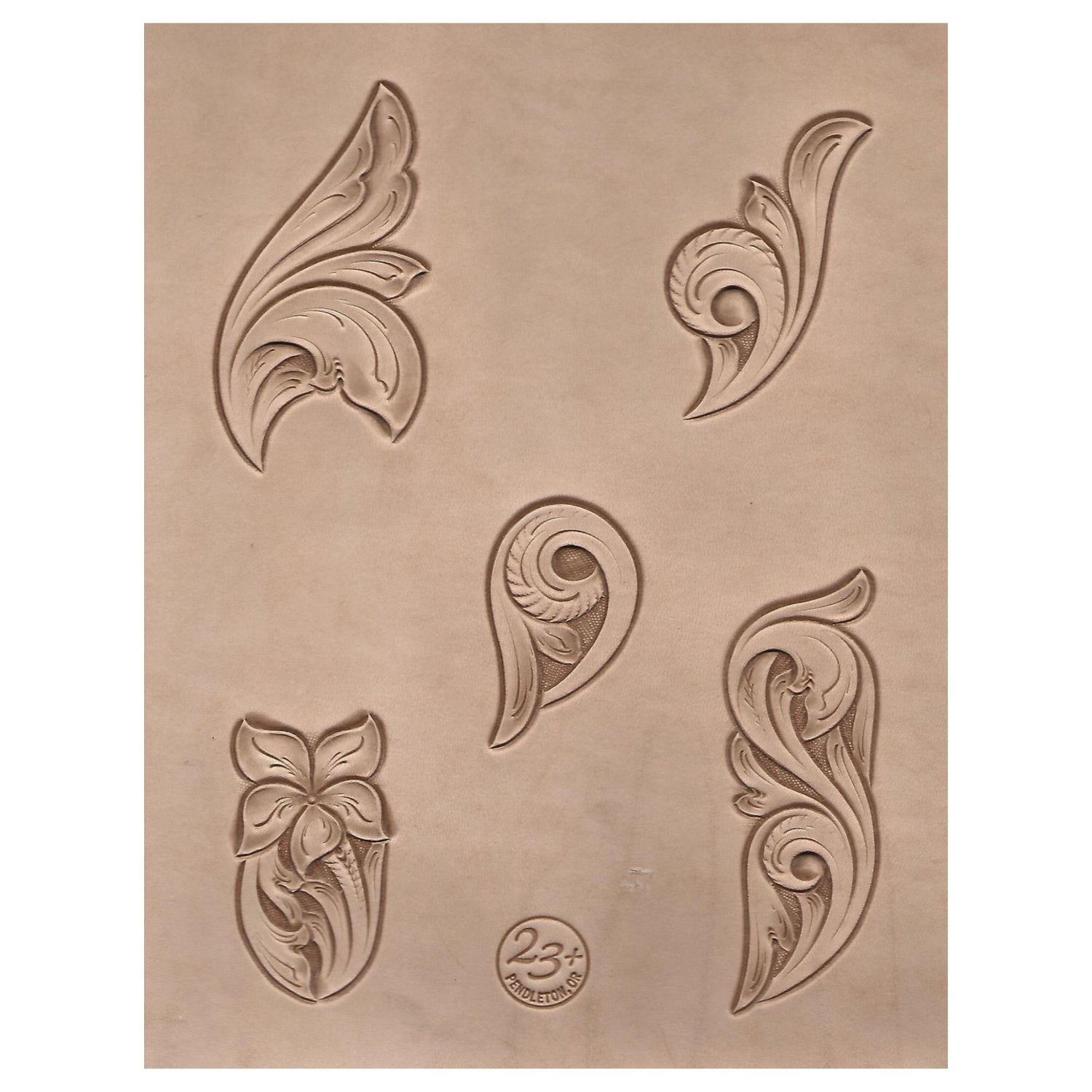 Leather Tooling Pattern Book By Joe Meling - Vol 3
