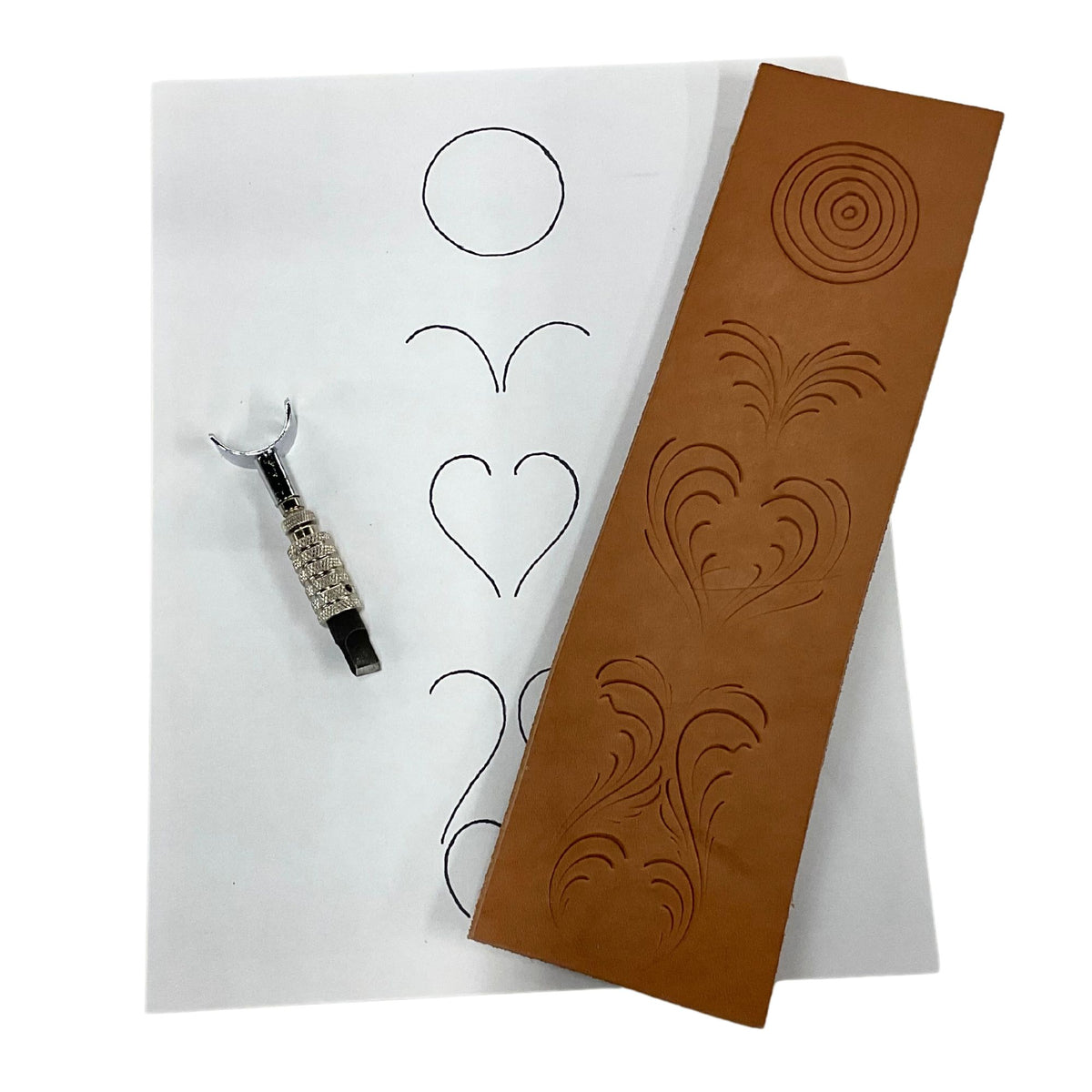 Free Swivel Knife Practice Guide Pattern 23 Plus