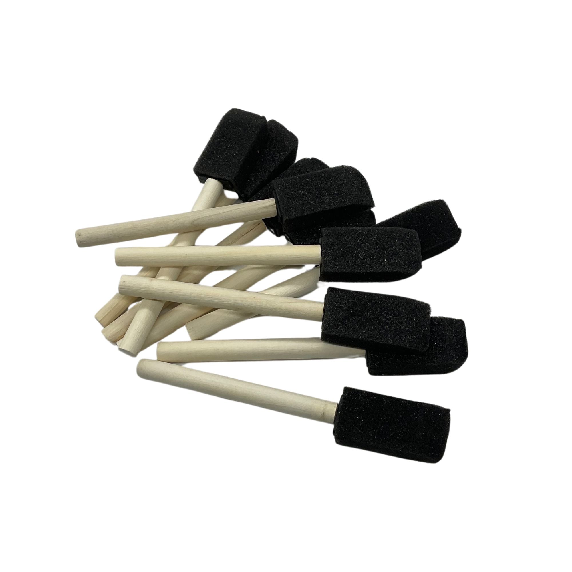 Foam Brushes - 10 Pack