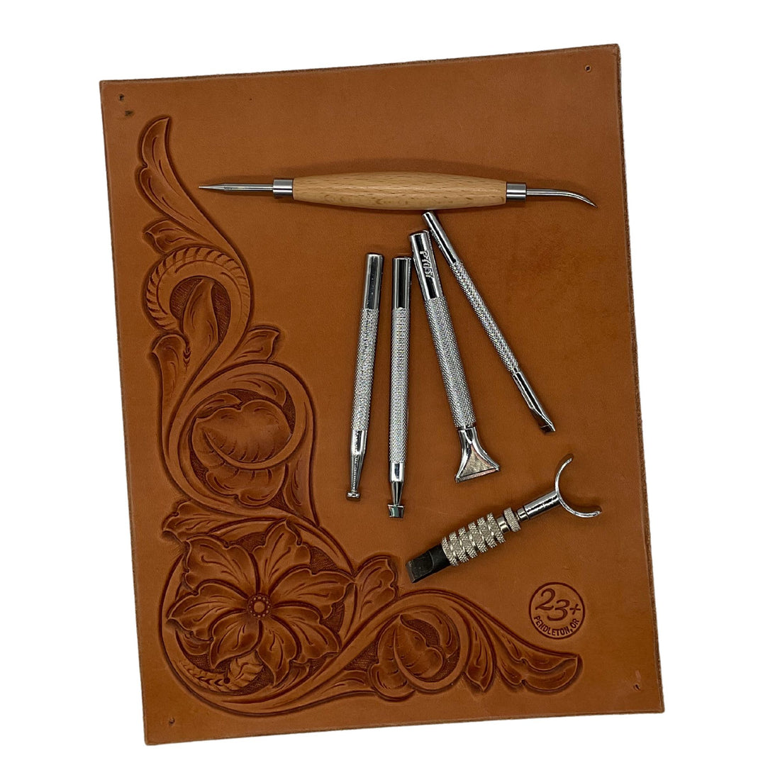 (Online Course) Fundamentals of Floral Carving: Learn To Tool Leather