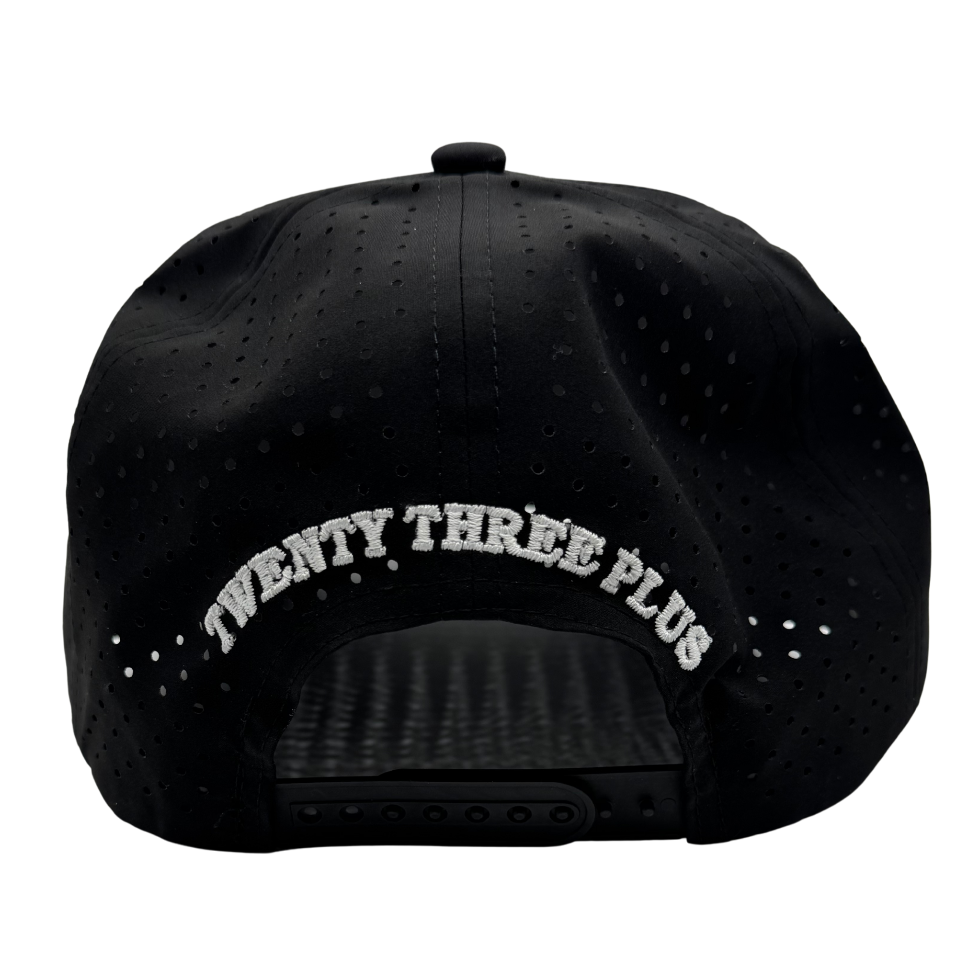 Leather Life Puff Embroidery - Black