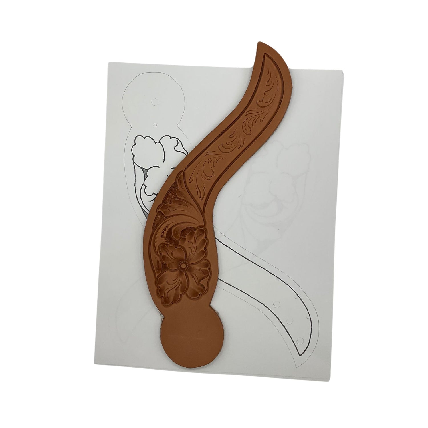 (Digital) Dove Tail Spur Straps Project Pattern