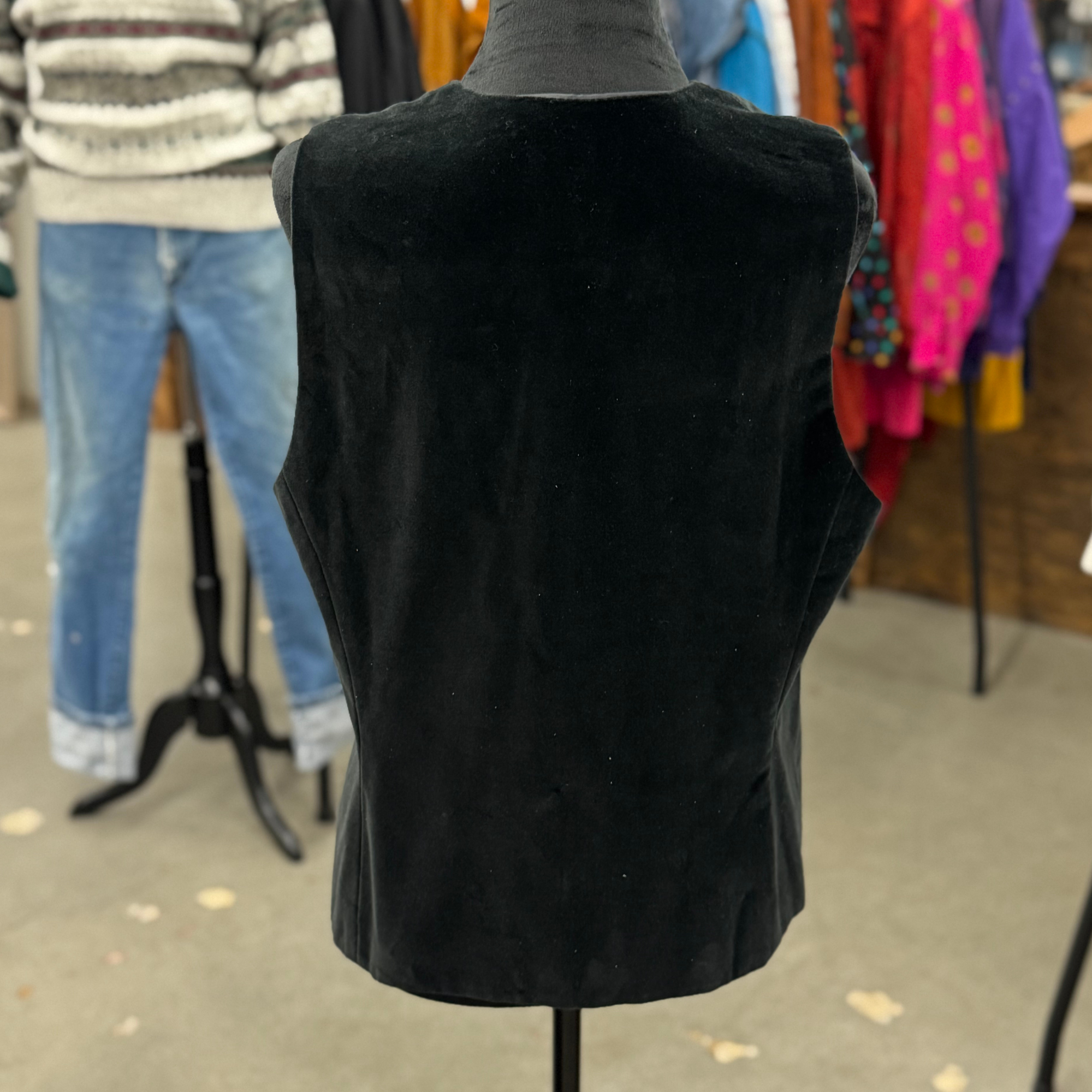 Vintage 90s Pendleton Woolen Mills Black Vest