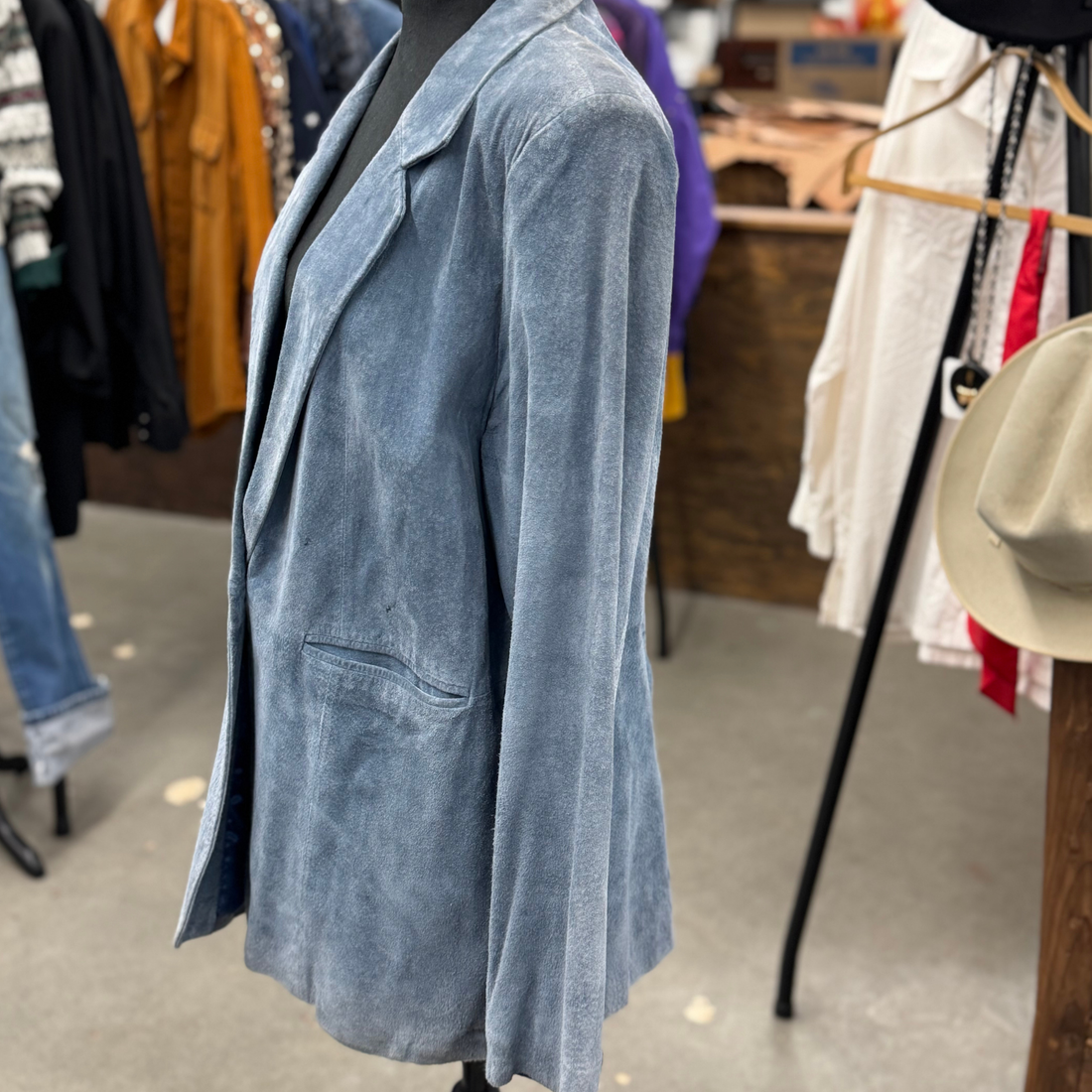Vintage 90s Suede Blazer