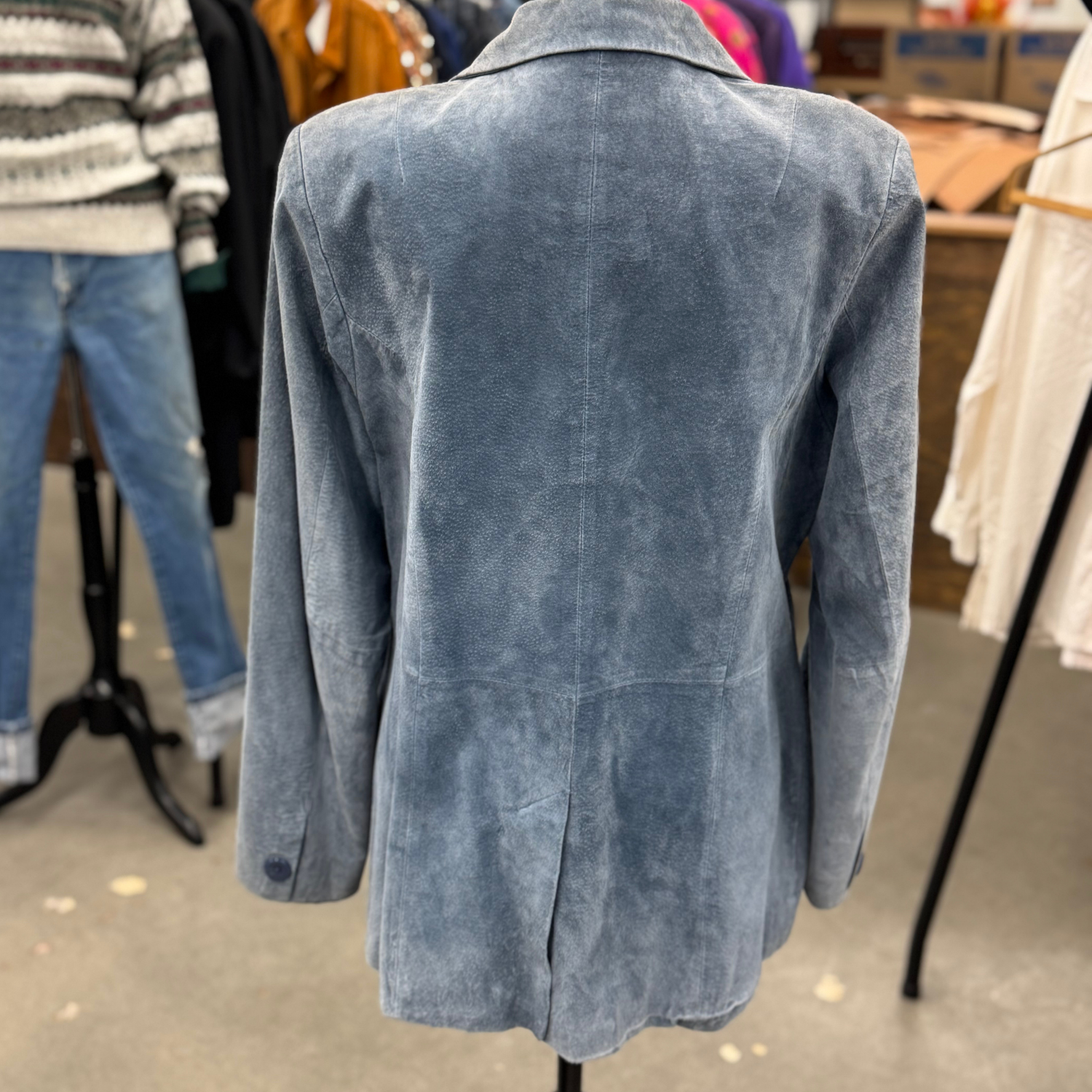 Vintage 90s Suede Blazer
