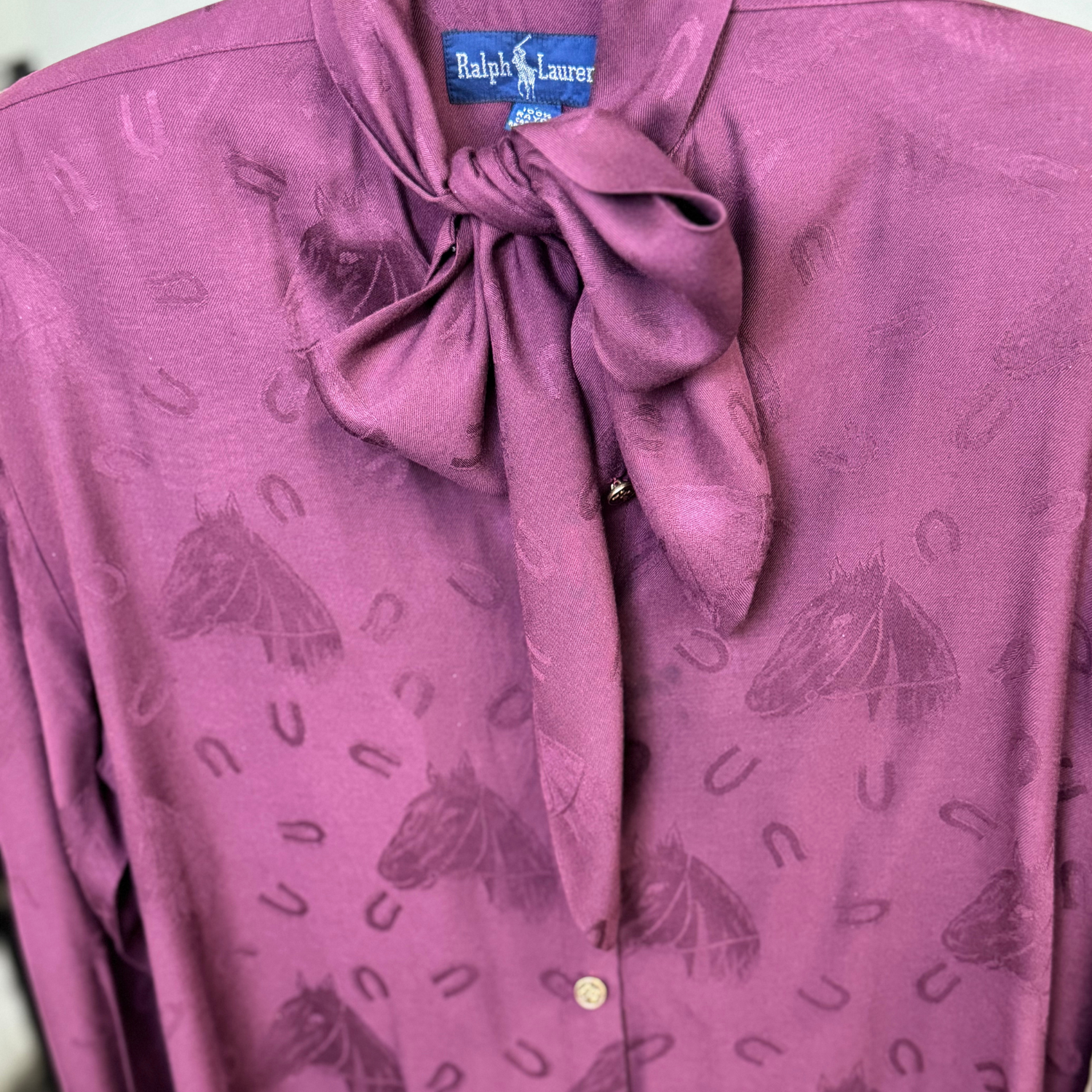 Vintage Ralph Lauren Western Equestrian Blouse