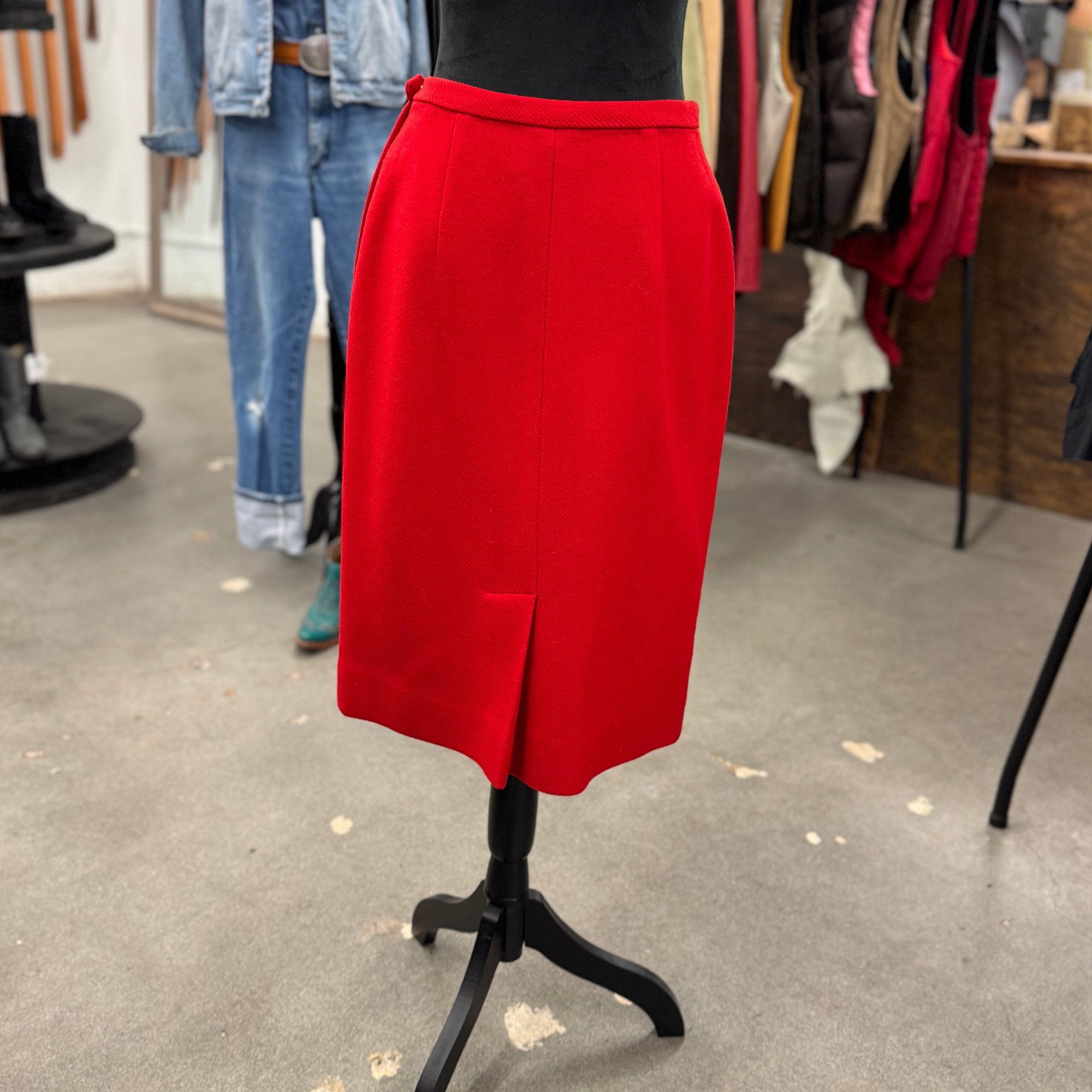 Vintage 70s Pendleton Pencil Skirt