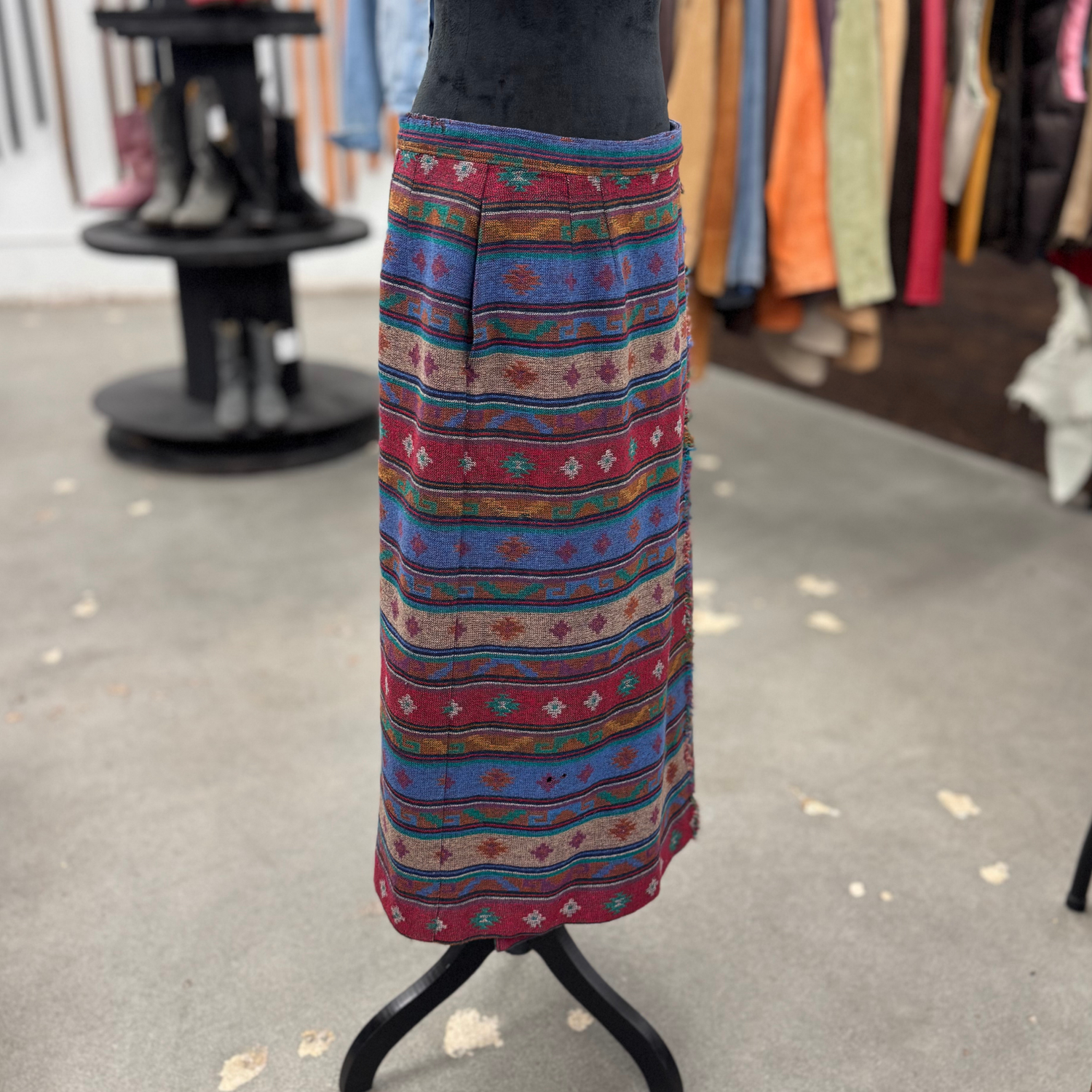Vintage Pendleton Wrap Skirt