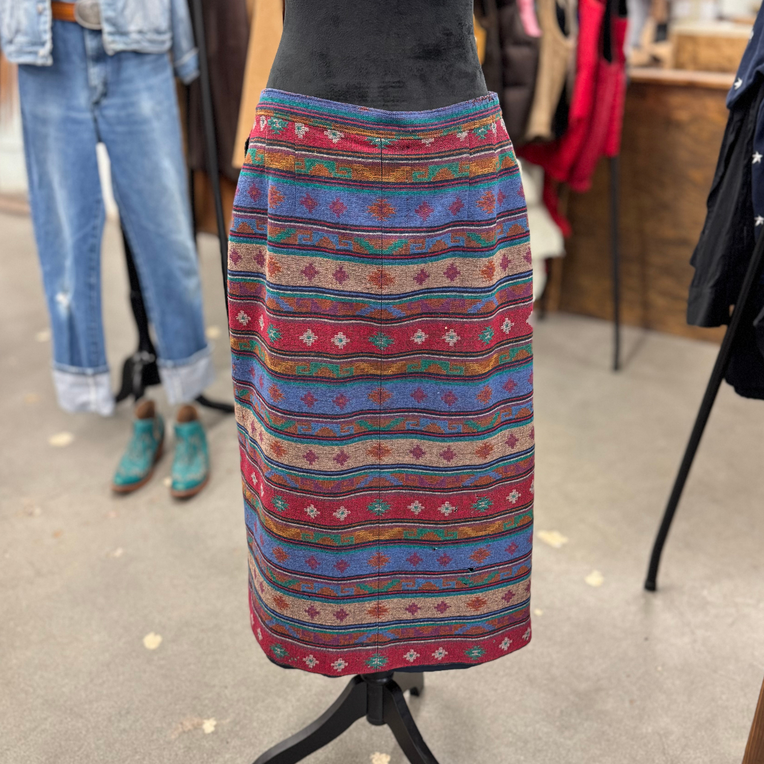 Vintage Pendleton Wrap Skirt