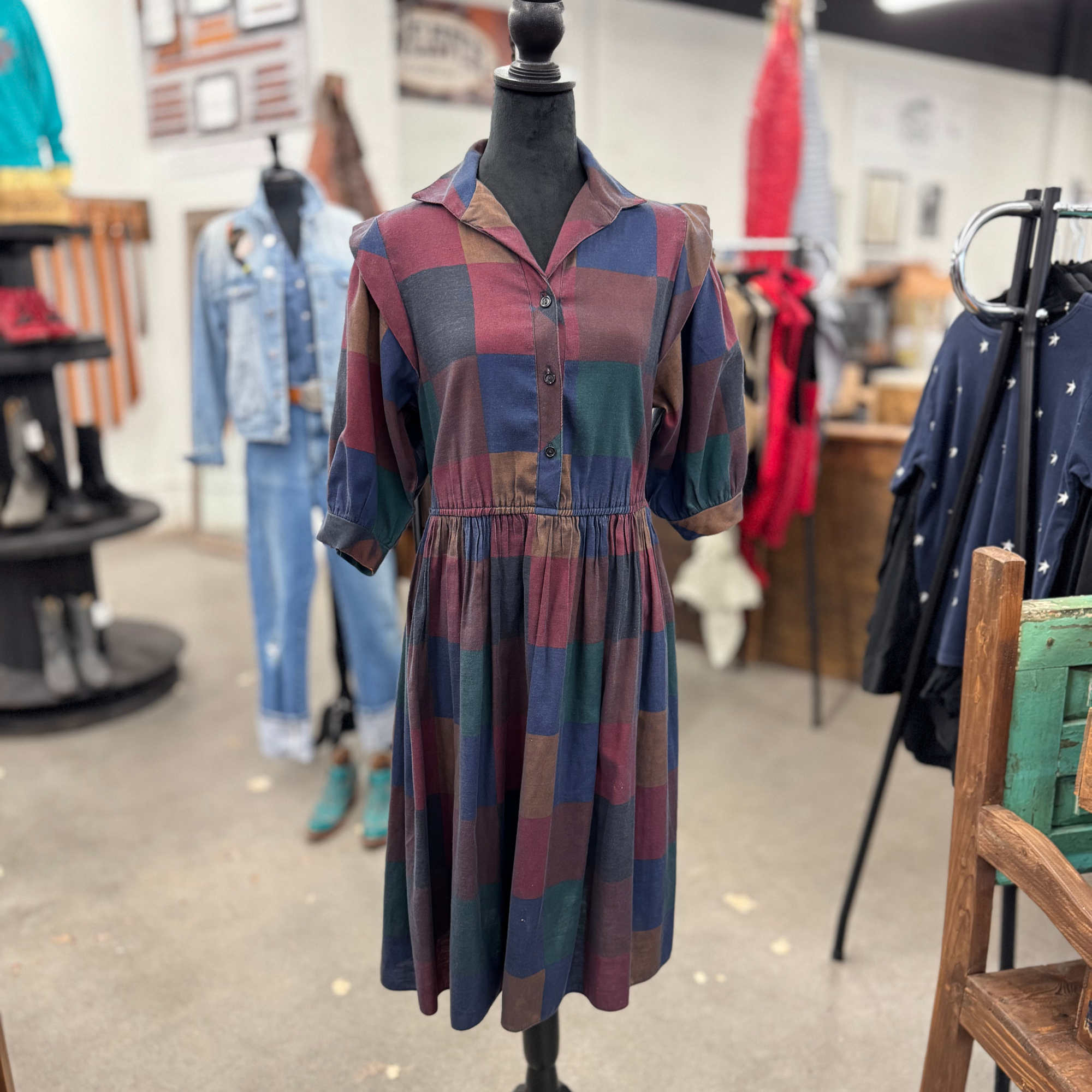 Vintage Western Dress