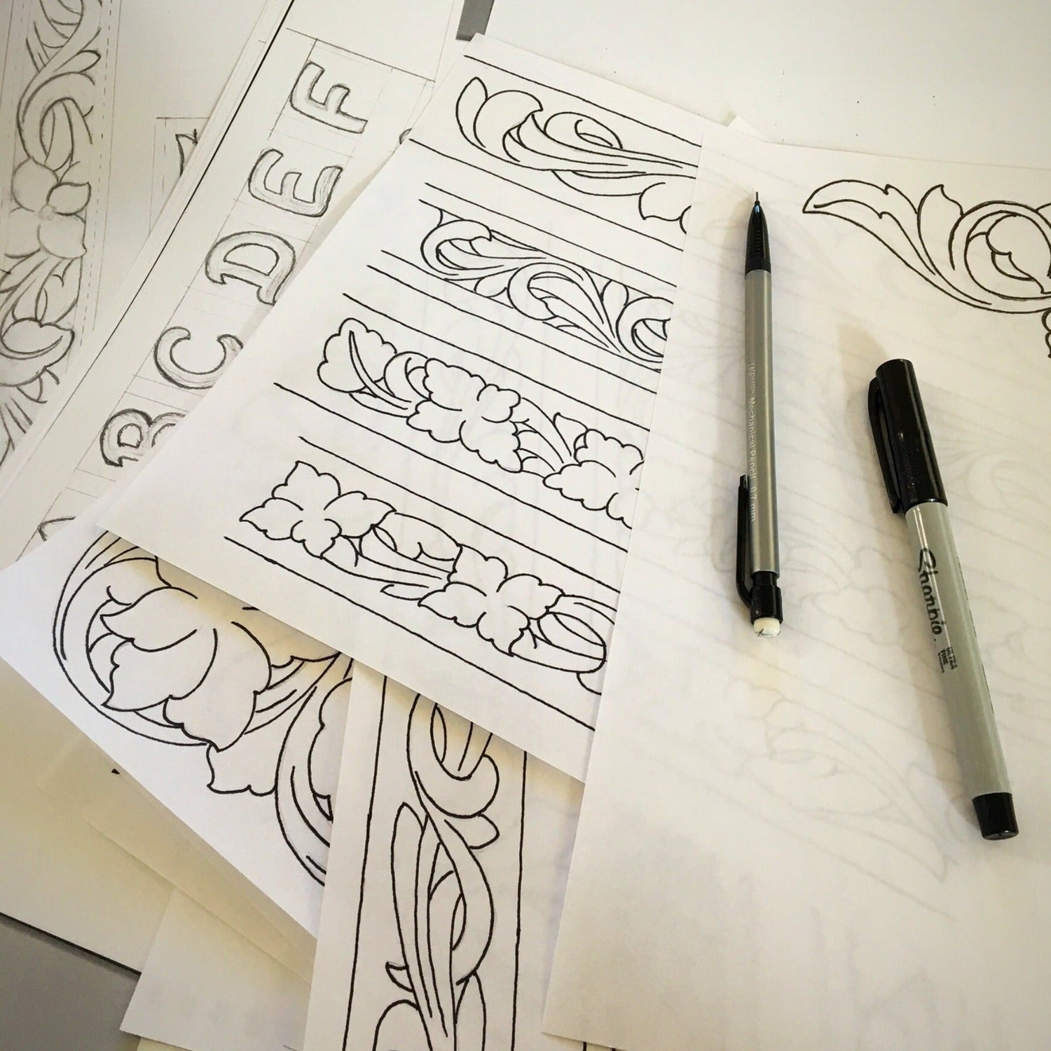 (Digital) Leather Tooling Pattern Book Vol 1