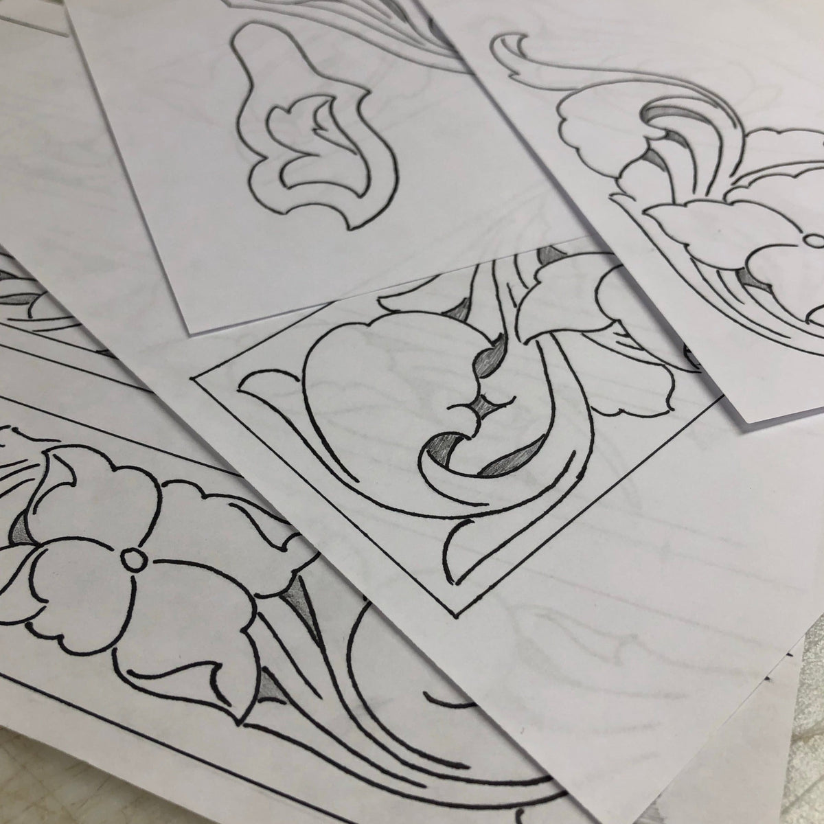 (Digital) Leather Tooling Pattern Book Vol2 23 Plus