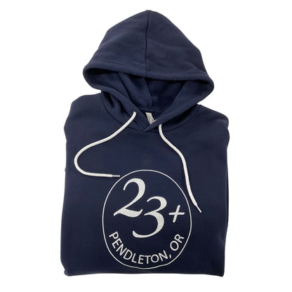 23+ Logo Hoodie Sweatshirt - Blue