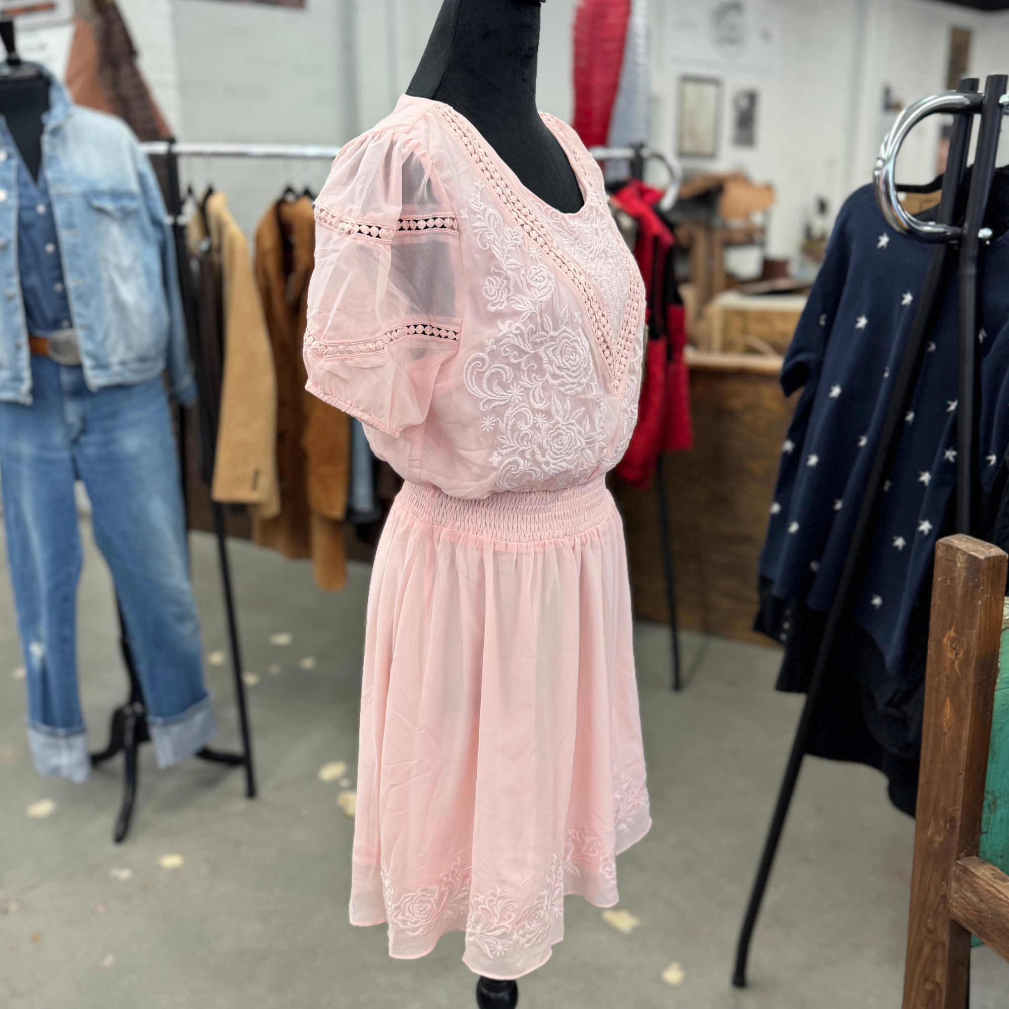 Baby Pink Savanna Jane Dress