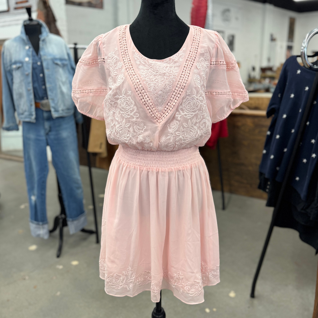 Baby Pink Savanna Jane Dress