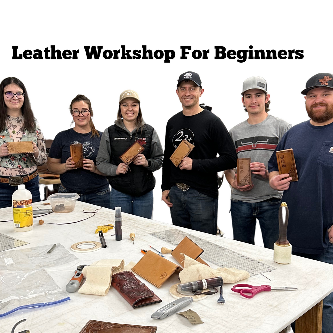 Leather Workshop For Beginners - October 18th 3 -5pm