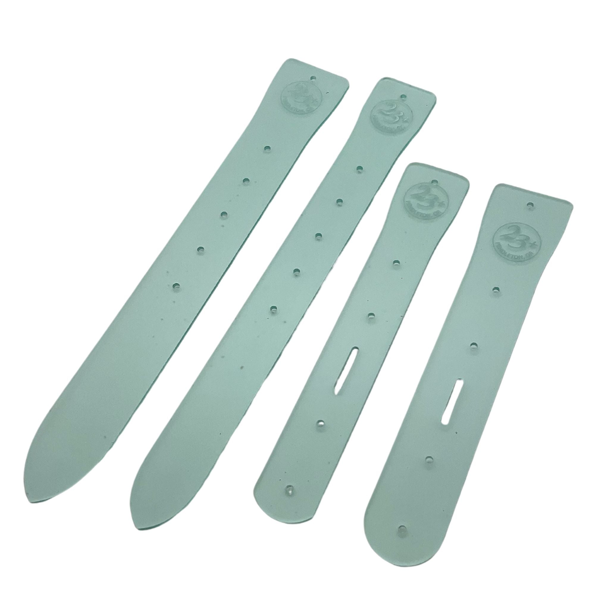 Large Tapered Acrylic Belt End Templates