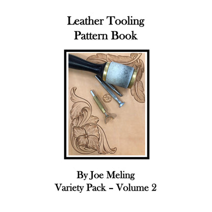 Leather Tooling Pattern Book By Joe Meling - Vol 2