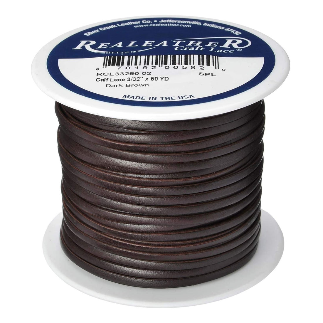 Calf Lace Spool 5/32" x 25 yd (Various Colors Available)