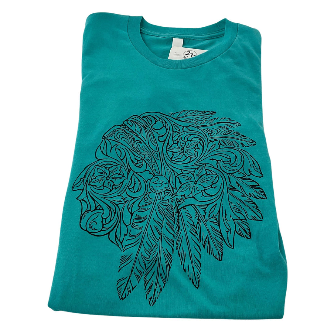 Speciality Pattern T-Shirt - Chief - Turquoise