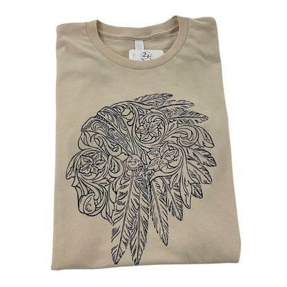 Speciality Pattern T-Shirt - Chief - Cream