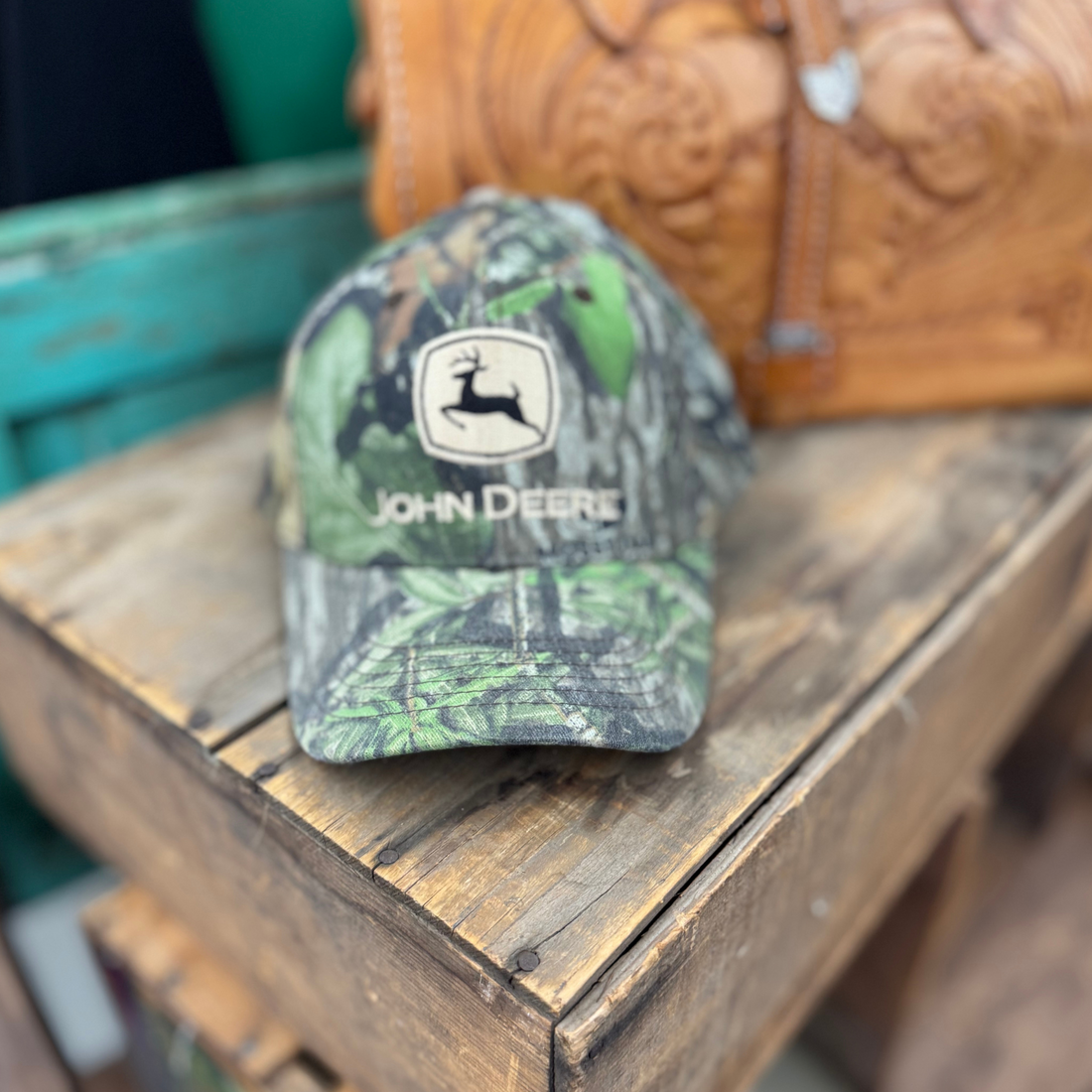 John Deere Camo Ball Cap