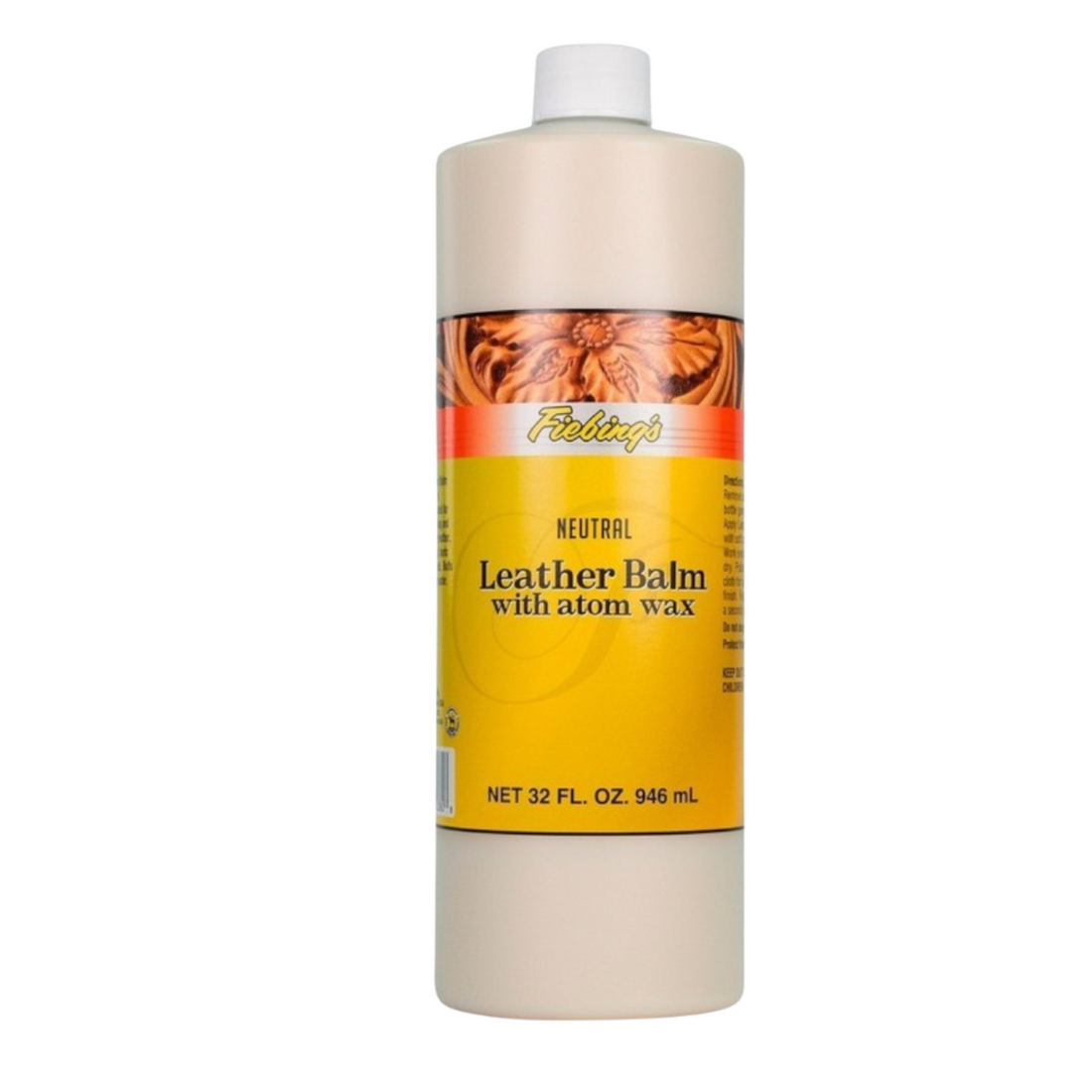 Leather Balm with Atom Wax 32 oz