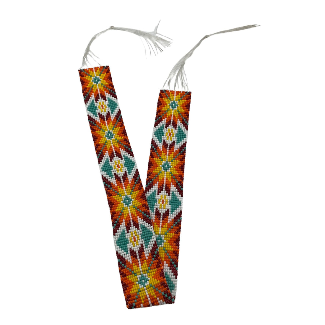 Moon Burst Beaded Inlay For Belts