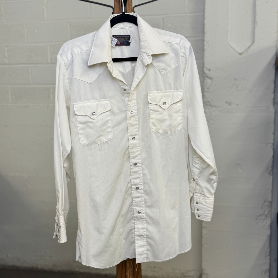 Vintage 1980s Panhandle Slim Pearl Snap Western Shirt – Made in USA