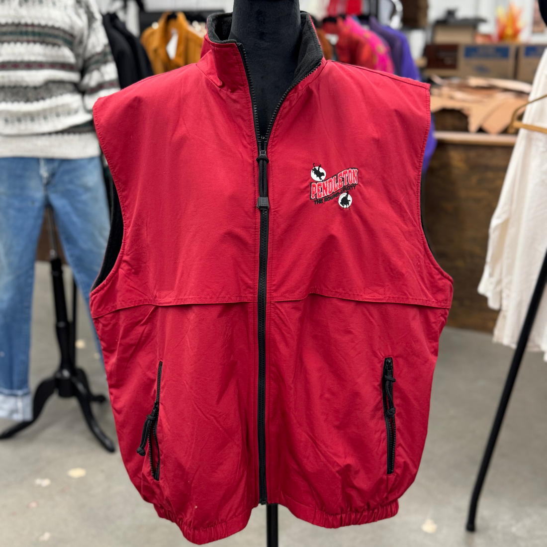 Vintage Pendleton Round Up City Vest