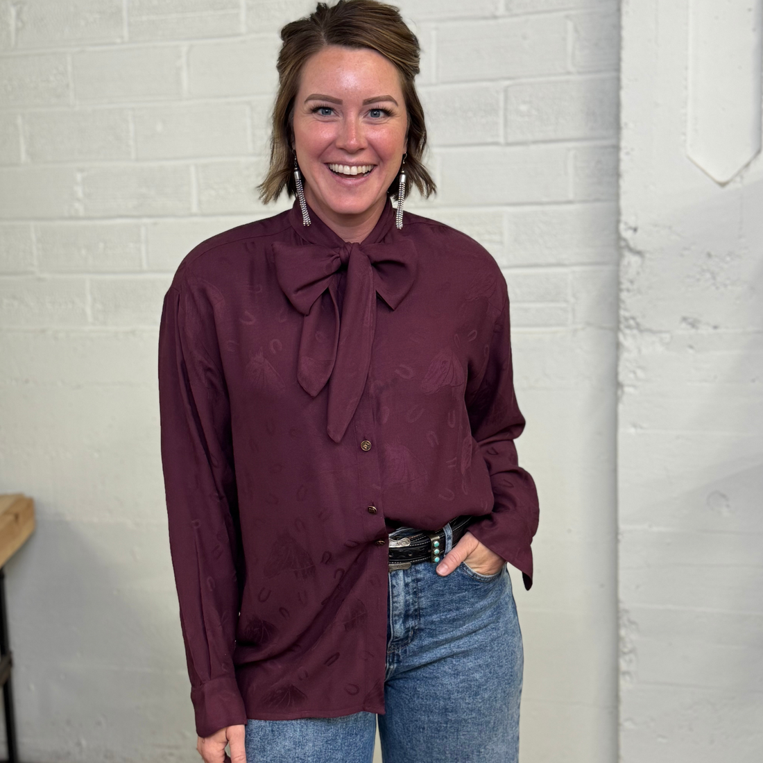 Vintage Ralph Lauren Western Equestrian Blouse