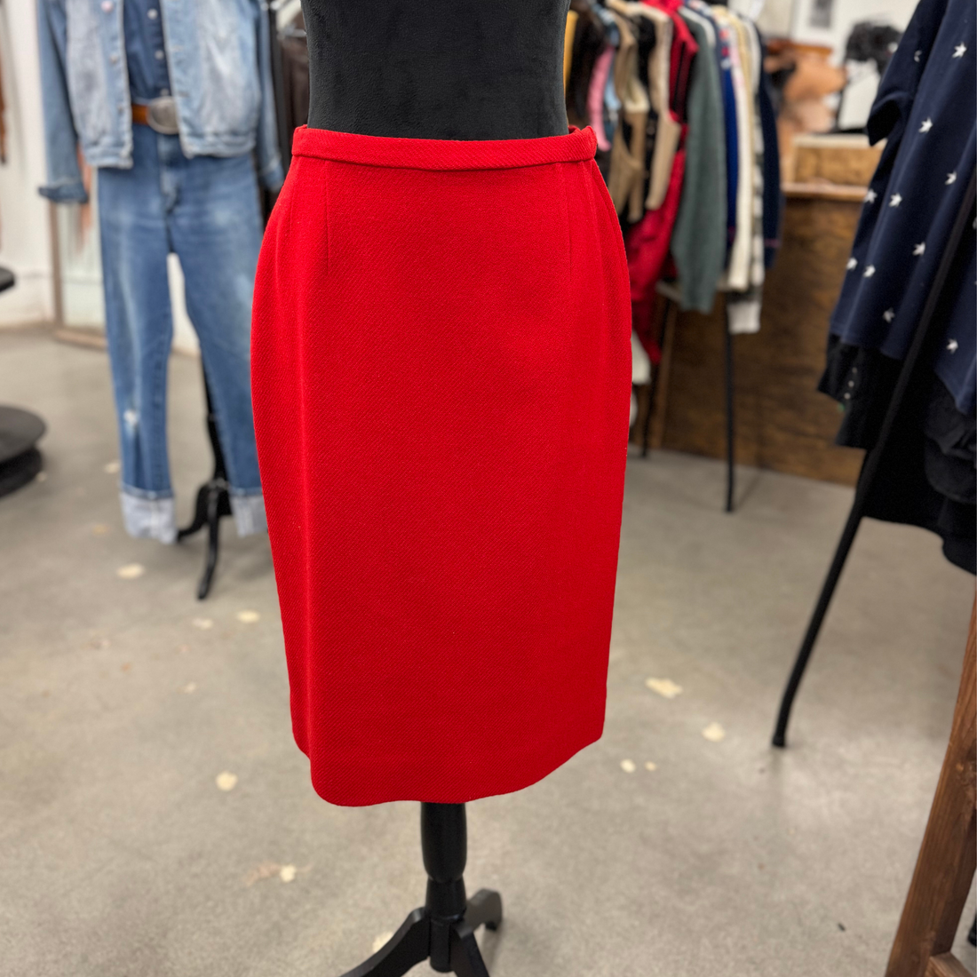 Vintage 70s Pendleton Pencil Skirt