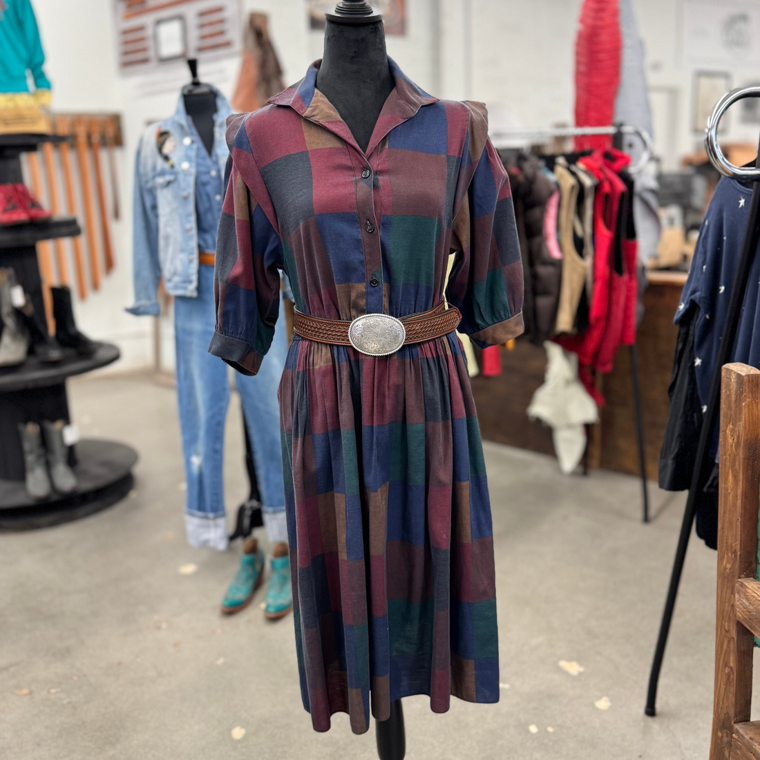 Vintage Western Dress